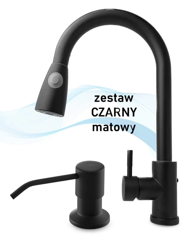 GRACO Lift czarna + dozownik — czarny