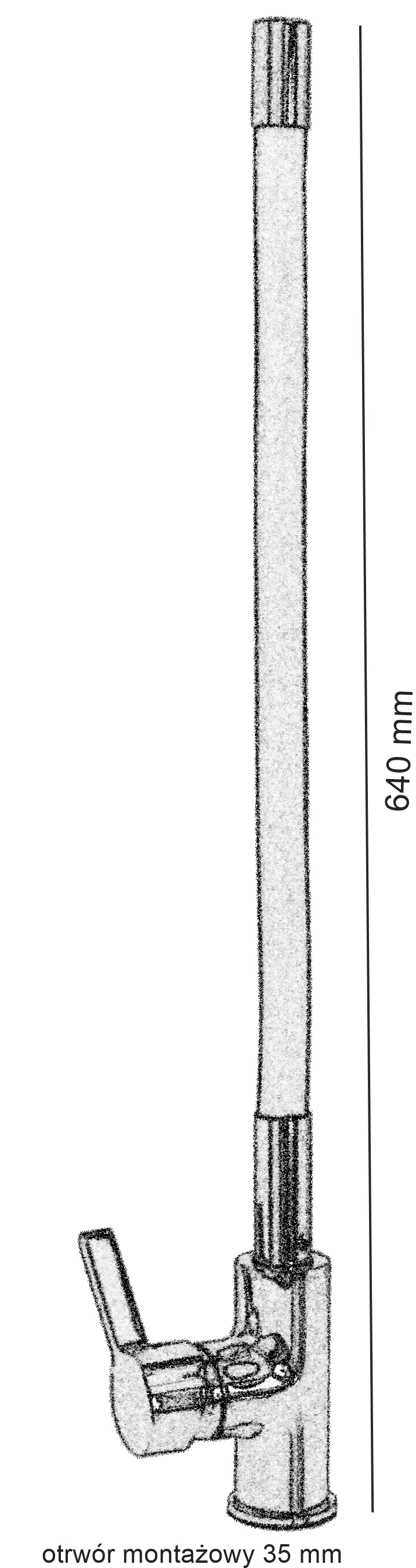 FLEXI Black Pure — wymiary