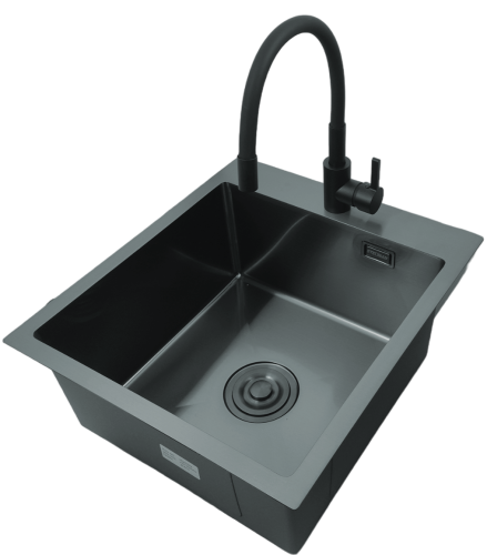 Zlewozmywak-stalowy-STELLMAN-4550-CZARNY-z-bateria-Flexi-Black-Pure.png