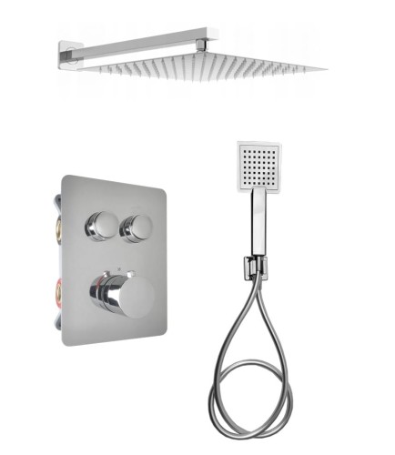 EXEO 2 termostatyczna bateria podtynkowa 25 CHROM