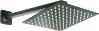 VIVID BLACK TR2 termostatyczna bateria natryskowa prysznicowa deszczownica Ultra Slim 25 cm CZARNA