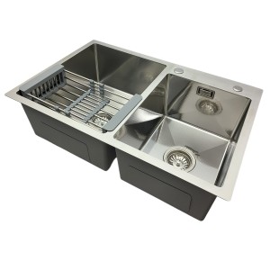 Zlewozmywak 7549 inox + Koszyk teleskopowy