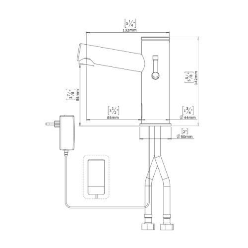 STERN ELITE 1000 B – rysunek techniczny