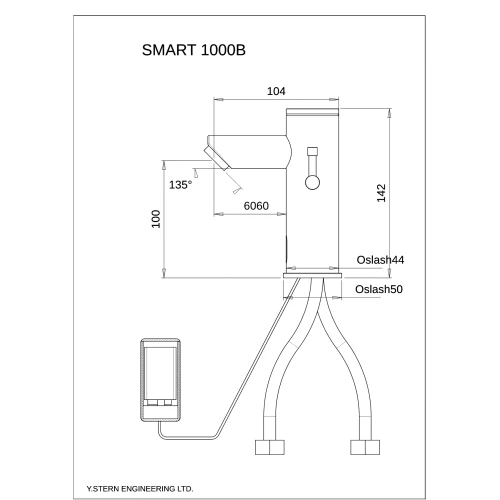 STERN SMART 1000 B – rysunek techniczny