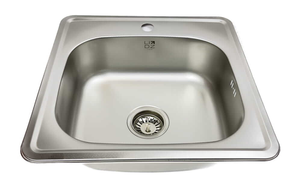 Zlewozmywak stalowy 3838 S8/145 SATYNA