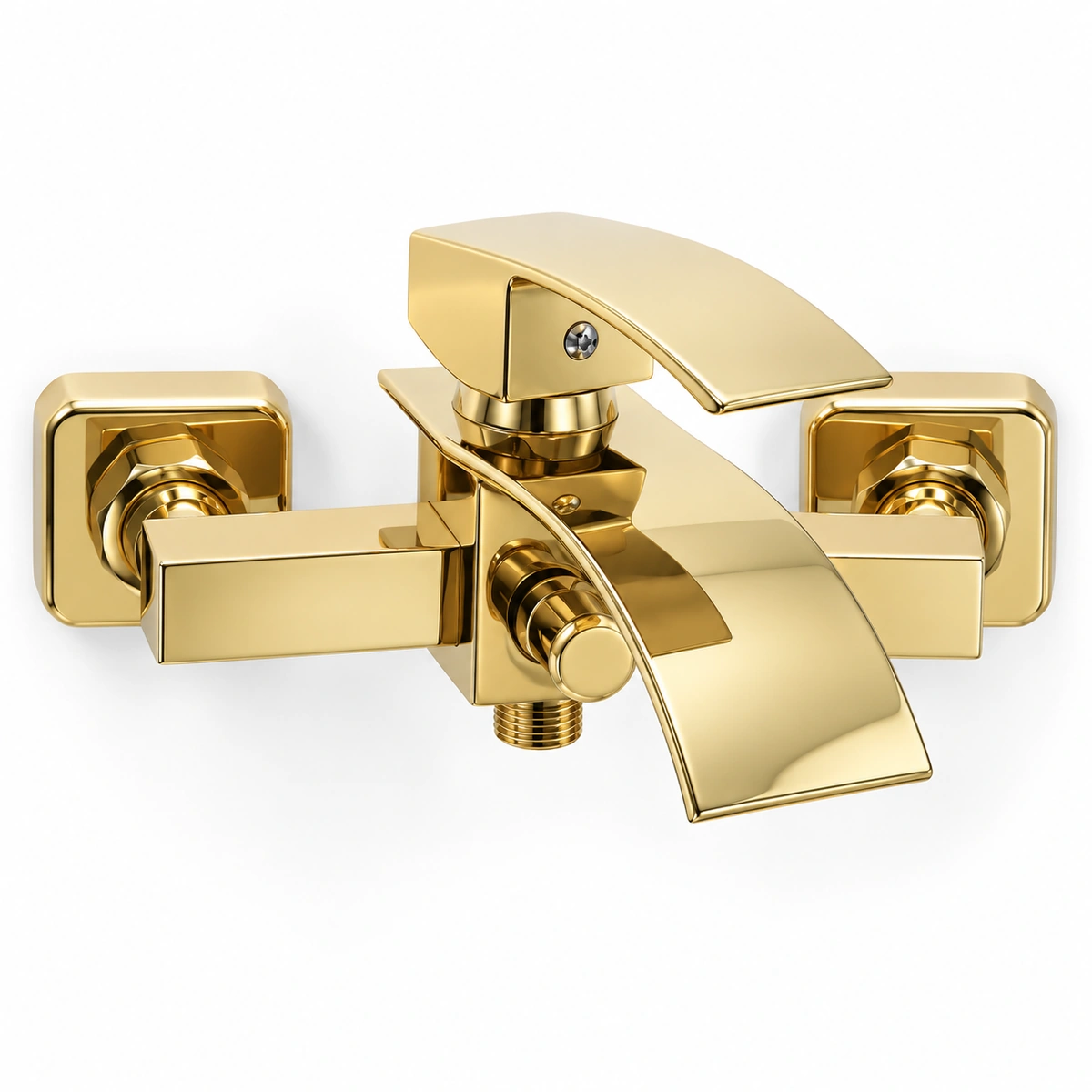 LUMO Light Gold STELLMAN® — widok baterii w jasnym złocie