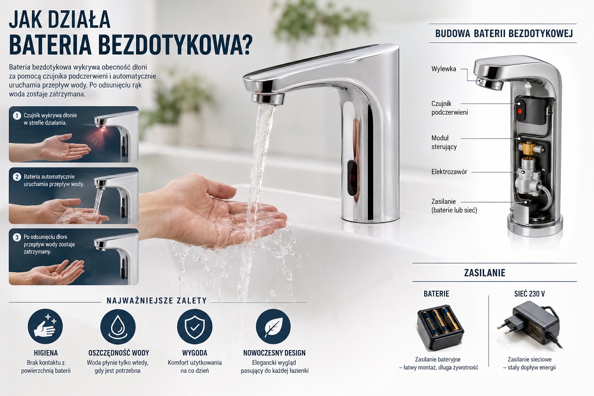 Jak działa bateria bezdotykowa?