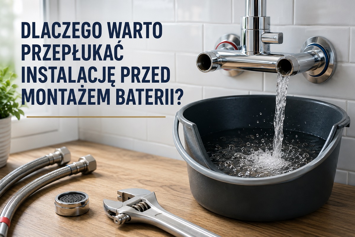 Dlaczego warto przepłukać instalację przed montażem baterii?
